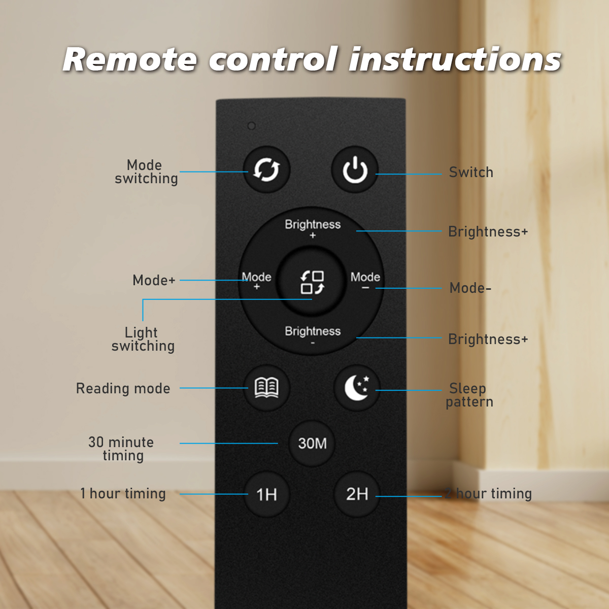 HCP043 双面发光落地灯